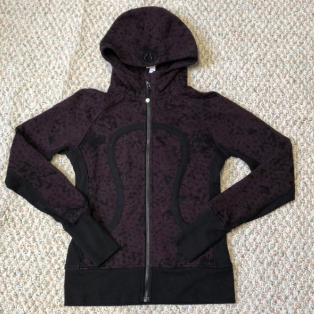 Lululemon Scuba Hoodie II Black Cherry Size 8
